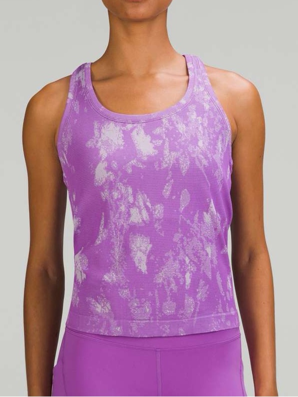 Lululemon Swiftly Tech 2.0 Race Length Racerback Tank Purple Size 6